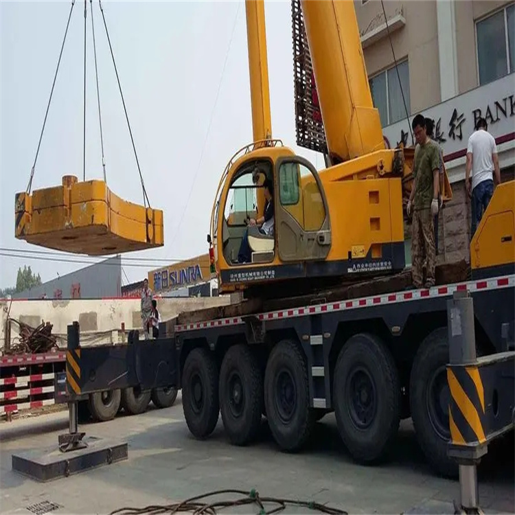 南海当地吊车出租|机器吊装|75吨|工厂搬迁服务